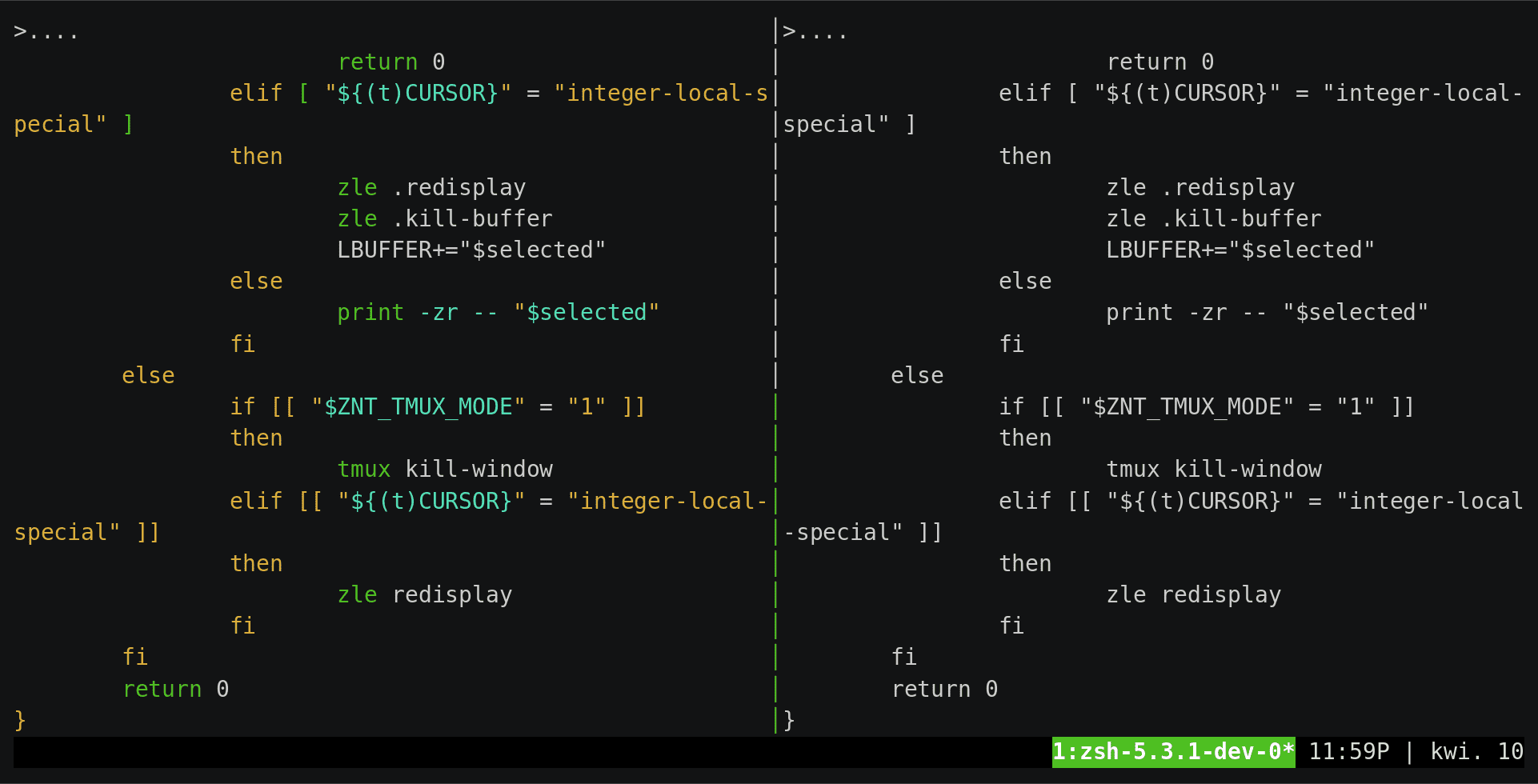https://github.com/z-shell/fast-syntax-highlighting